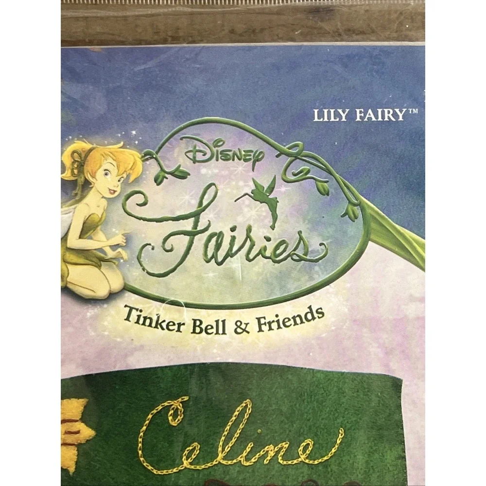 Janlynn Lily Fairy Stocking Kit Disney  Tinker Bell & Friends 2007 NIB